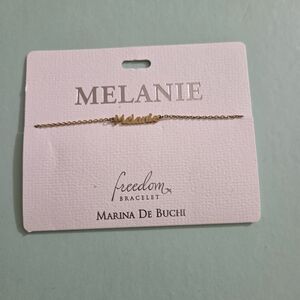 'Melanie' Monogram Bracelet